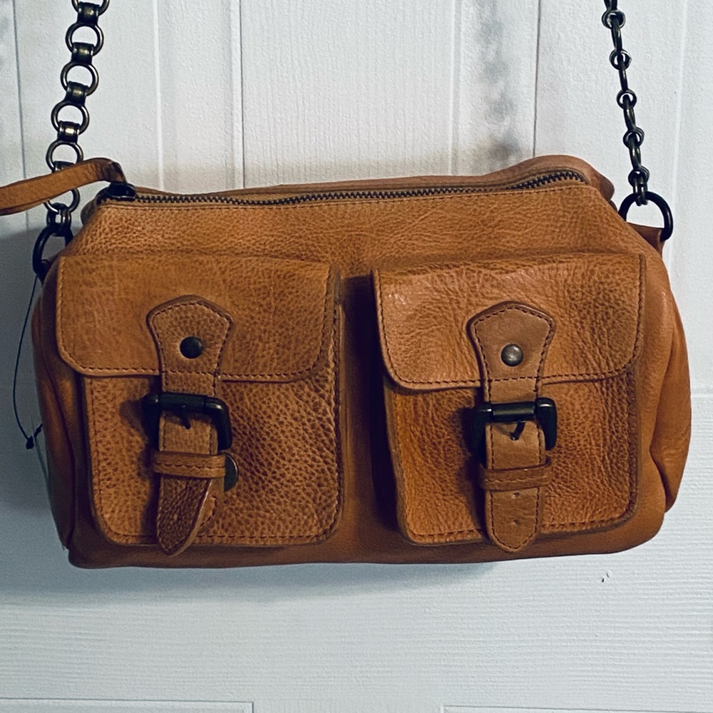 FREE PEOPLE DYLAN CHAIN MINI DUFFLE BAG NWT